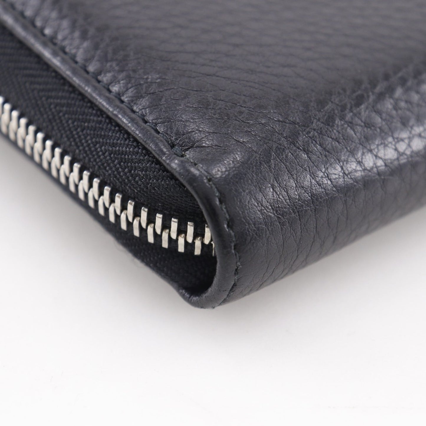 Gucci Black Leather Long Wallet (Bi-Fold) ( )