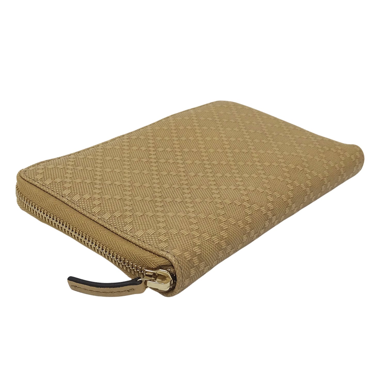 Gucci Beige Leather Long Wallet (Bi-Fold) ( )