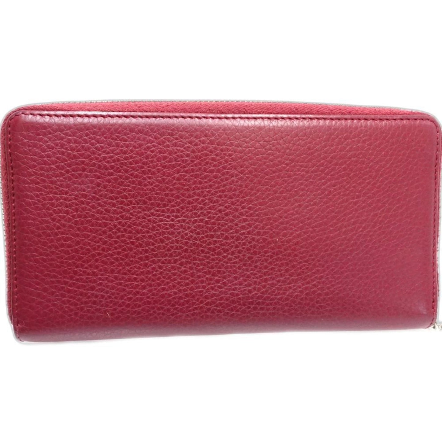 Gucci Soho Bordeaux Leather Long Wallet (Bi-Fold) ( )