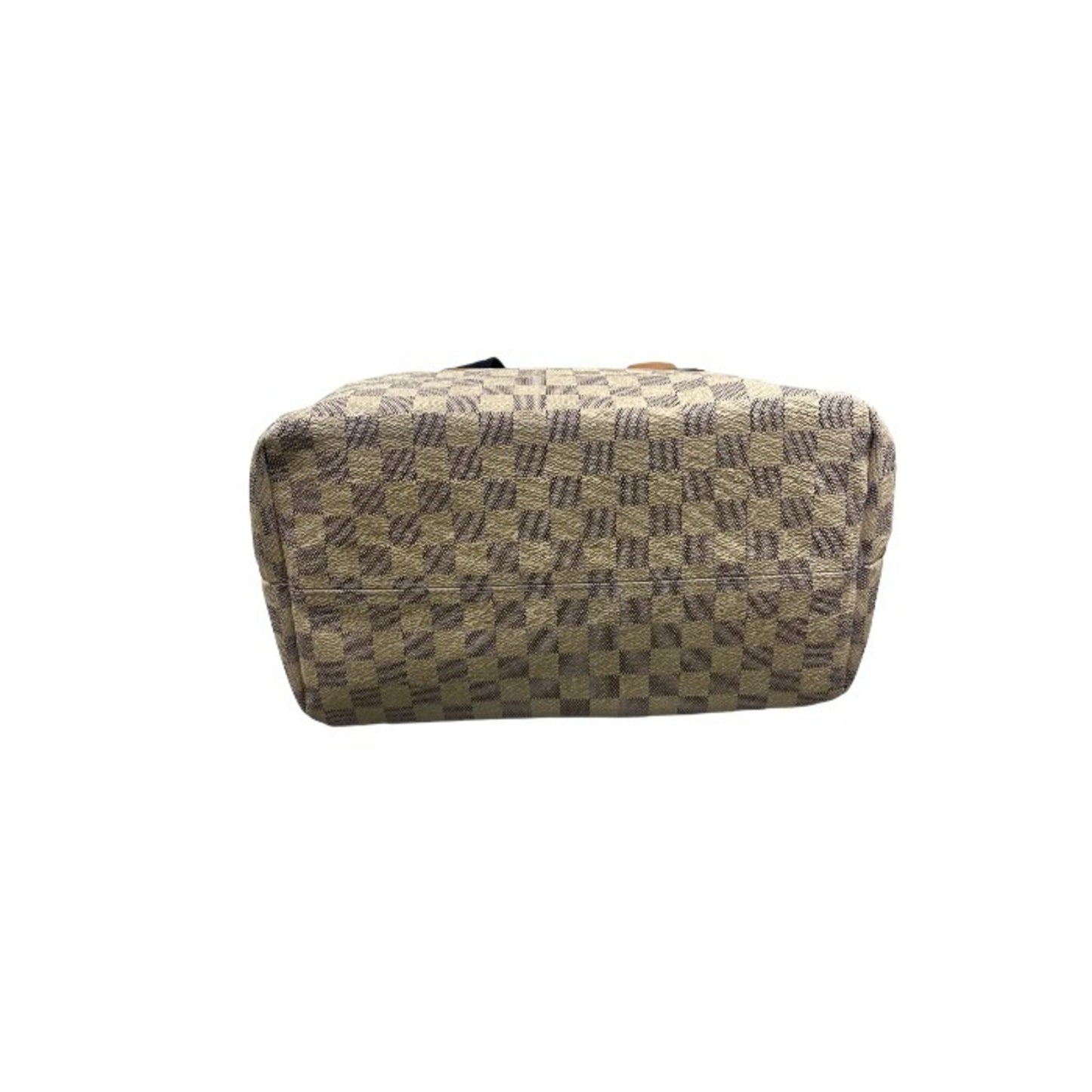 LOUIS VUITTON Damier Azur Plan Soleil Cover PM Tote Bag N41179 Ivory