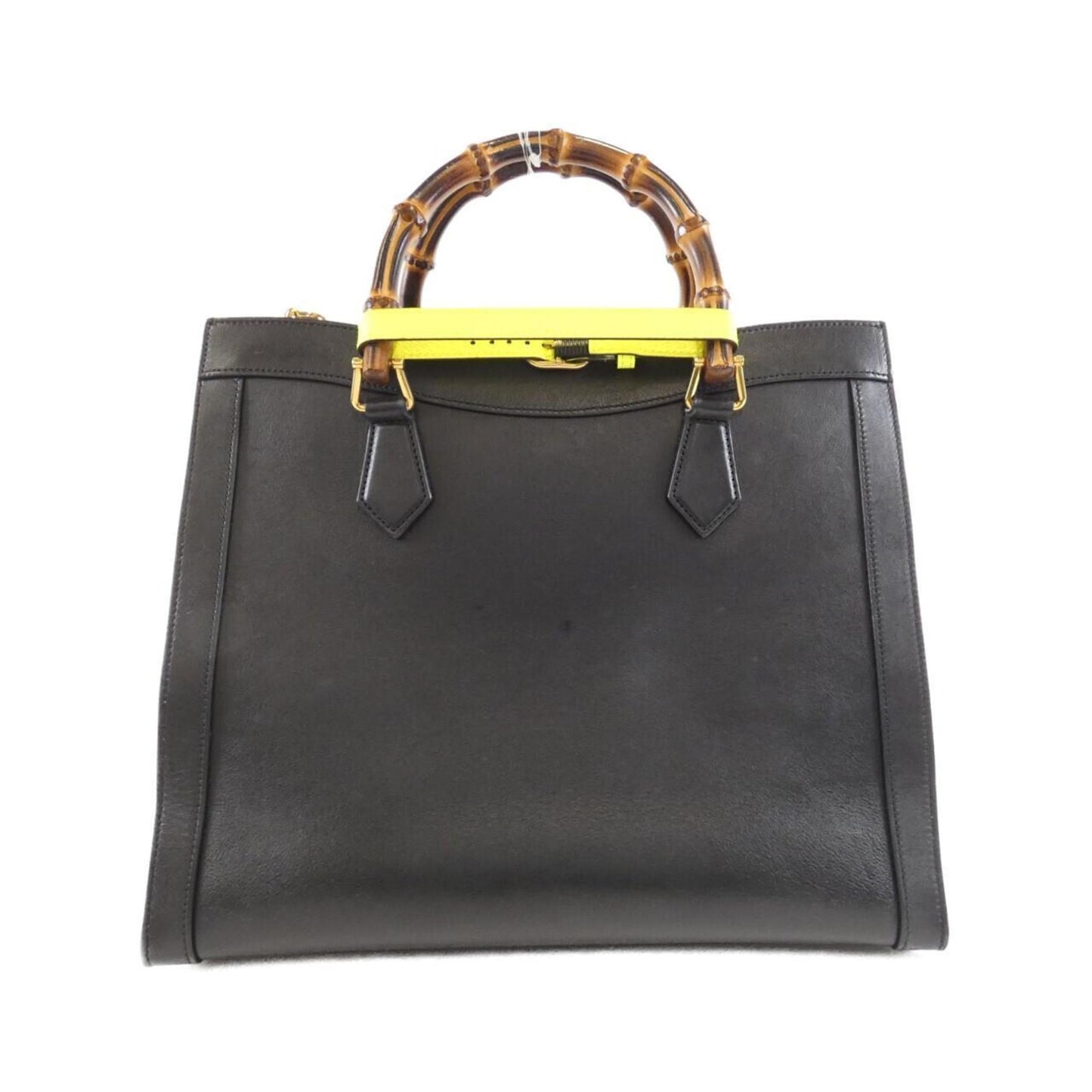 Gucci Black Leather Handbag ( )
