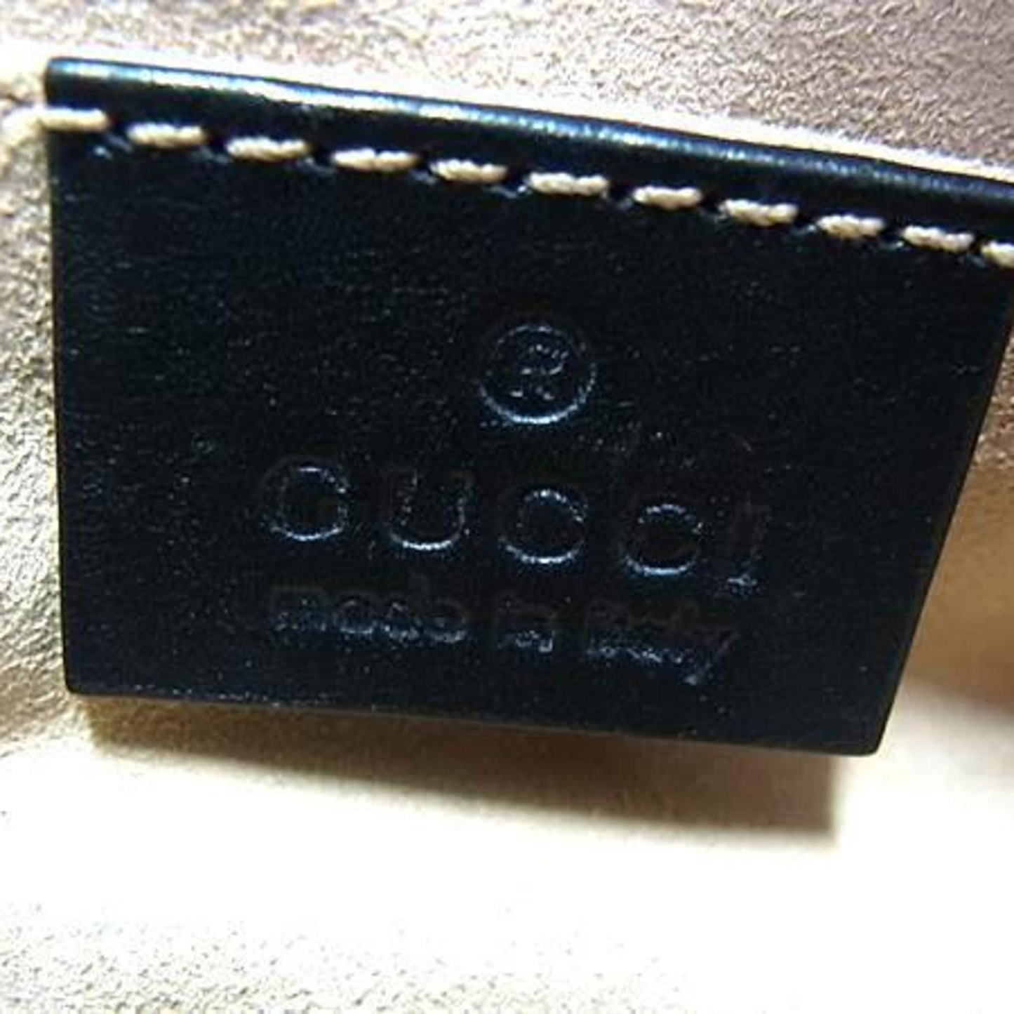 Gucci Black Leather Fanny Pack Shoulder Bag ( )