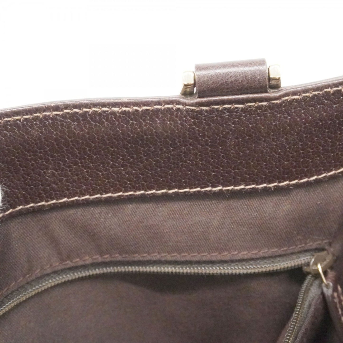Gucci Brown Canvas Tote Bag ( )