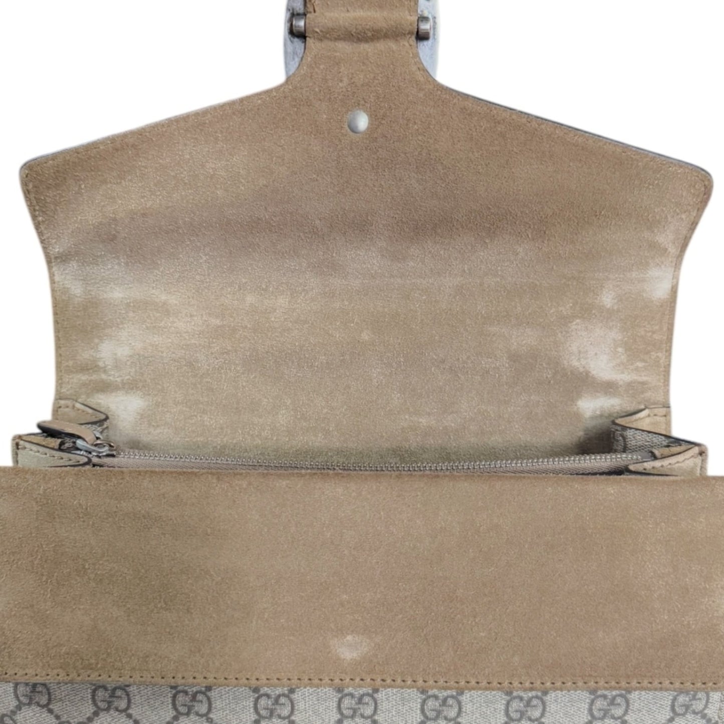 Gucci Beige Gg Supreme Shoulder Bag ( )
