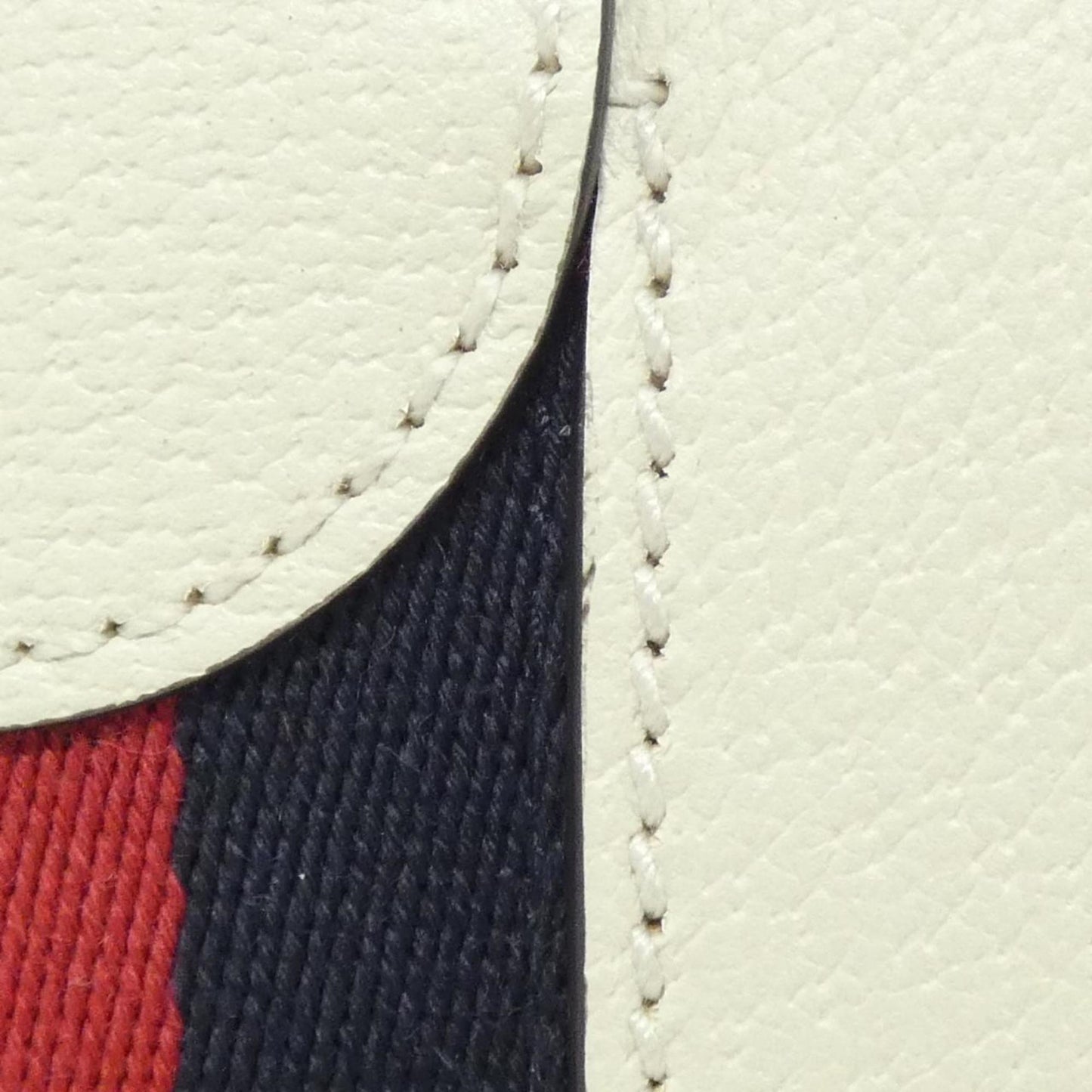 Gucci White Leather Handbag ( )