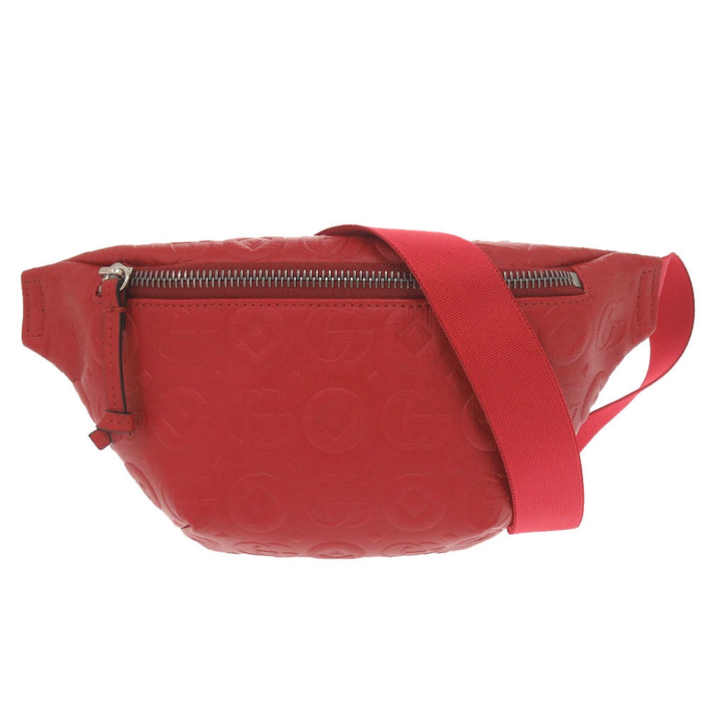 Gucci Red Color Leather Sling Bag ( )