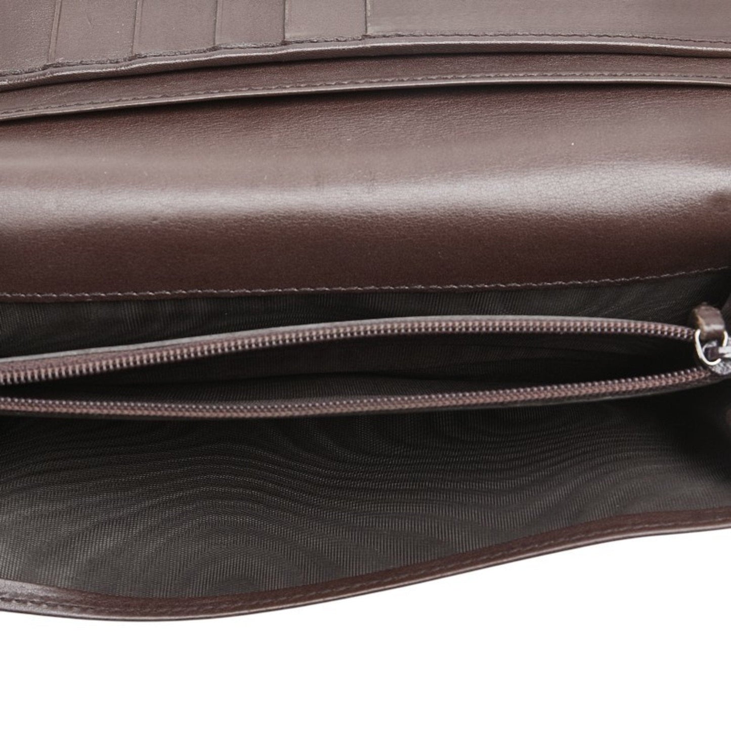 Gucci Guccissima Brown Leather Long Wallet (Bi-Fold) ( )