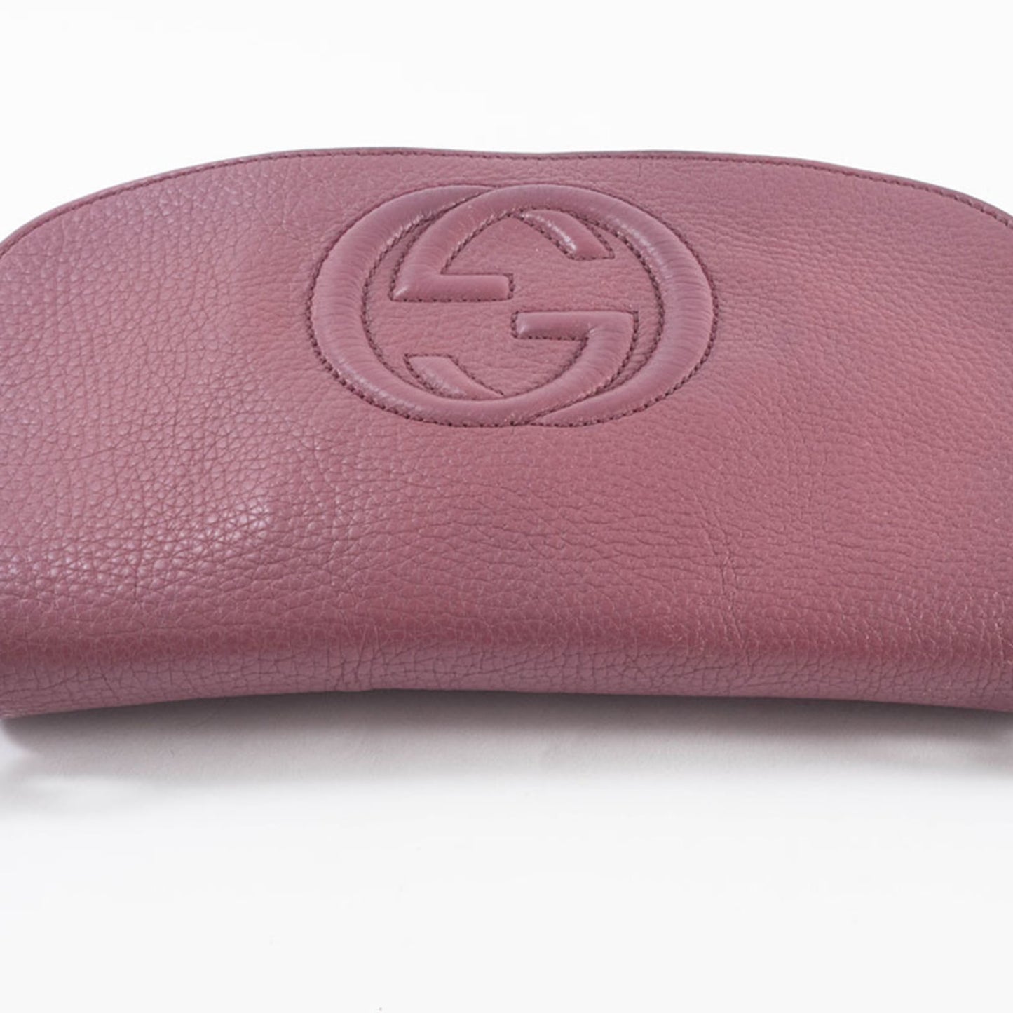 Gucci Purple Leather Shoulder Bag ( )