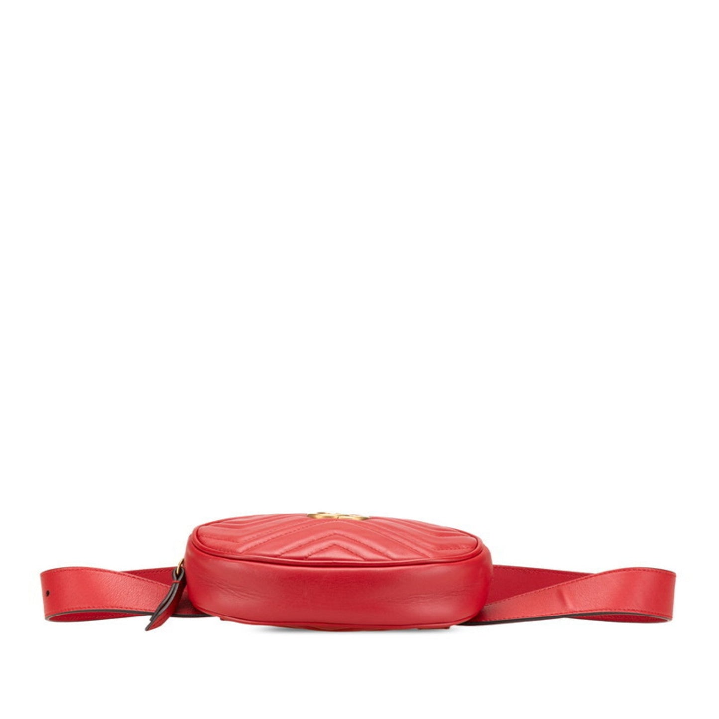 Gucci Gg Marmont Red Color Leather Sling Bag ( )