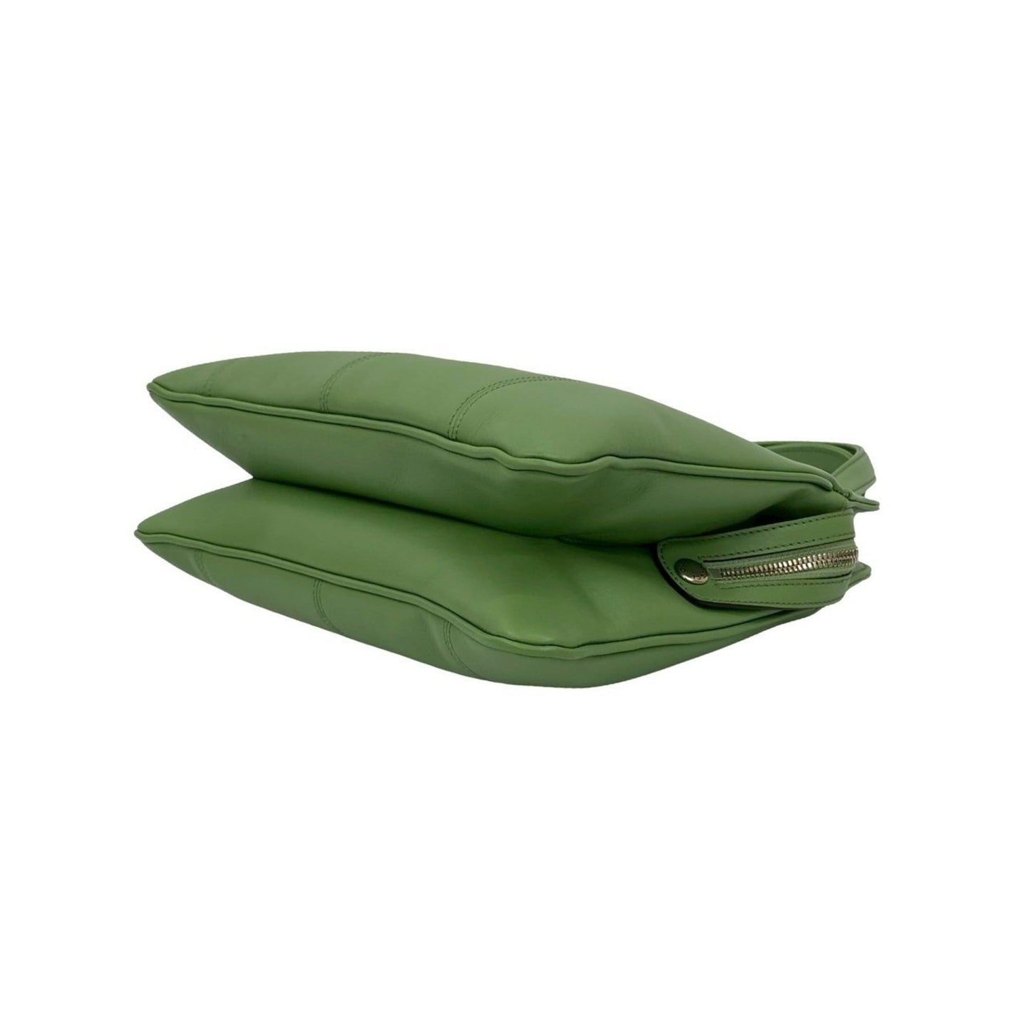Gucci Green Leather Handbag Shoulder Bag ( )
