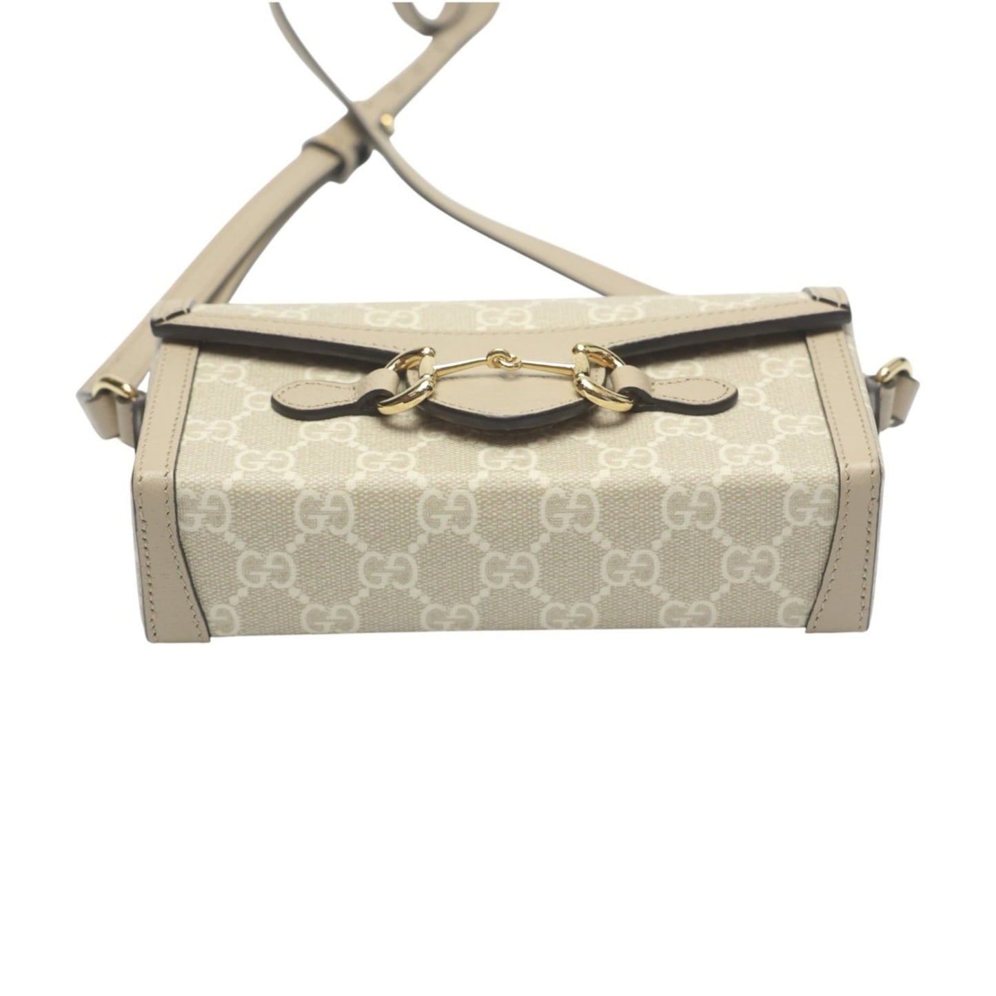 Gucci Beige Pvc Shoulder Bag ( )