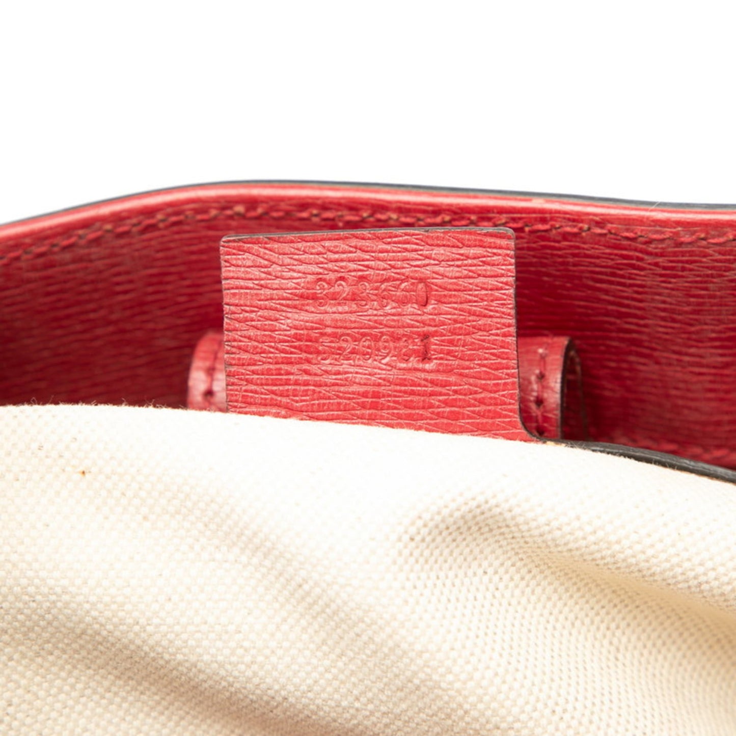 Gucci Multi-Color Red Color Leather Handbag Shoulder Bag ( )