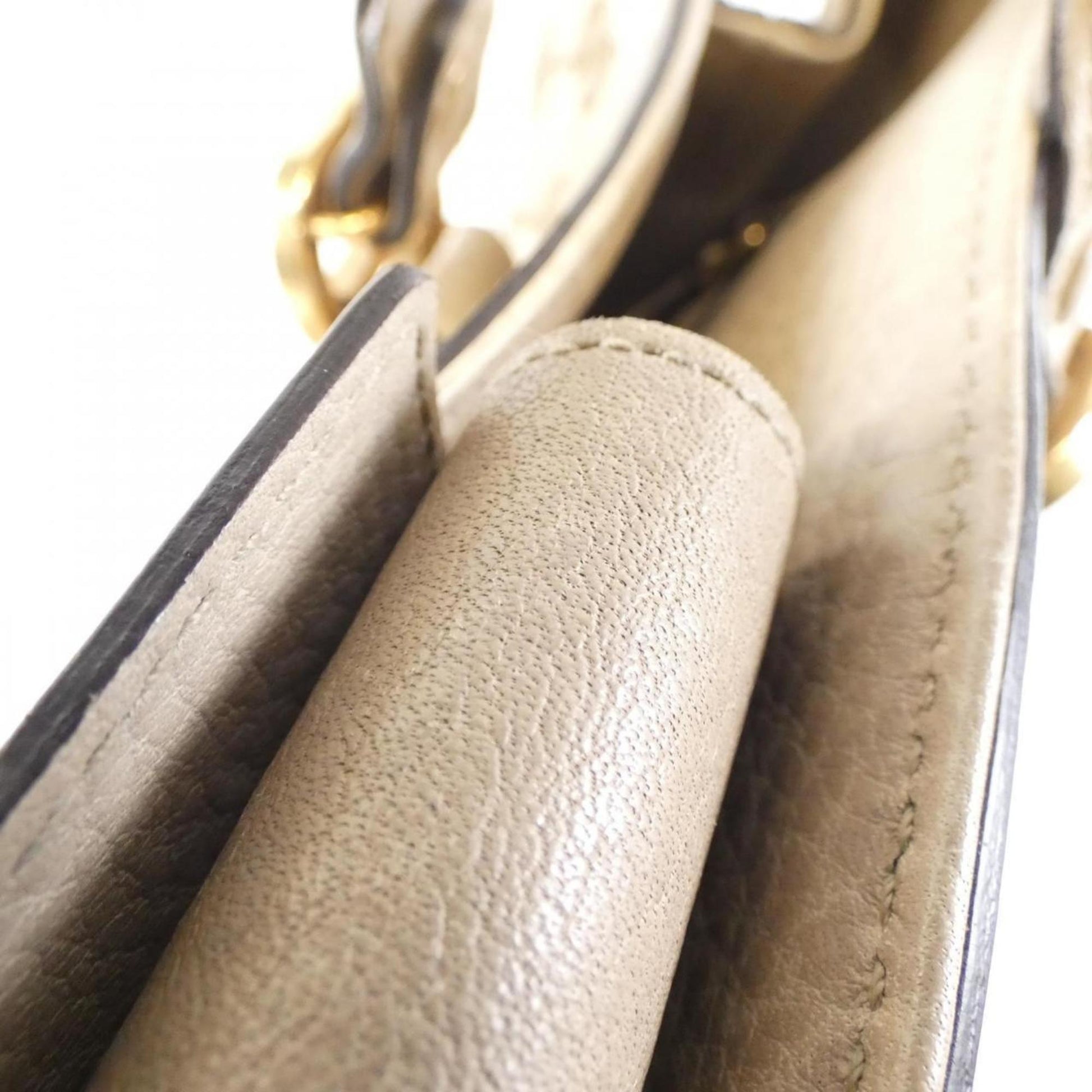 Gucci Leather Canvas Tote