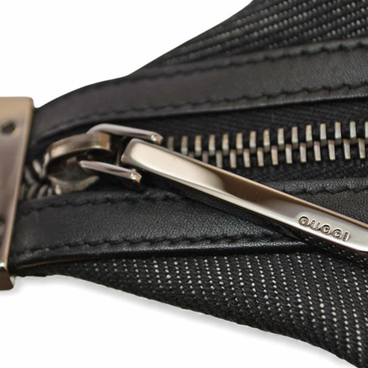 Gucci Green Denim Shoulder Bag ( )