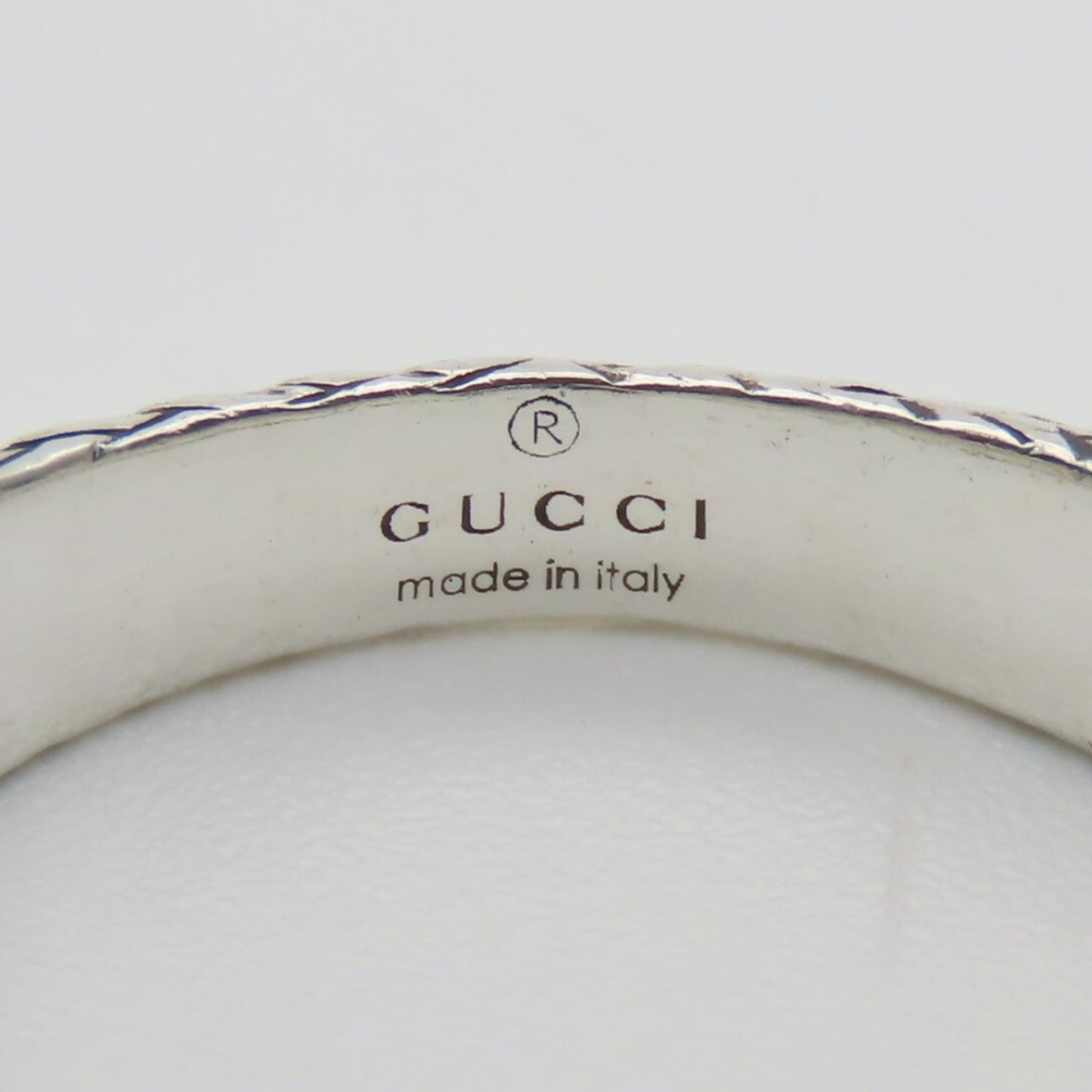 Gucci Silver Silver 925 Band Ring ( )