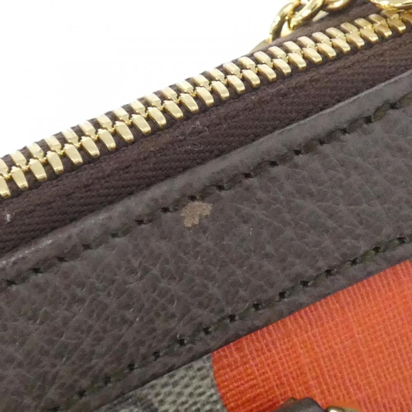 Gucci Beige Brown Multi-Color Gg Supreme Leather Handbag ( )