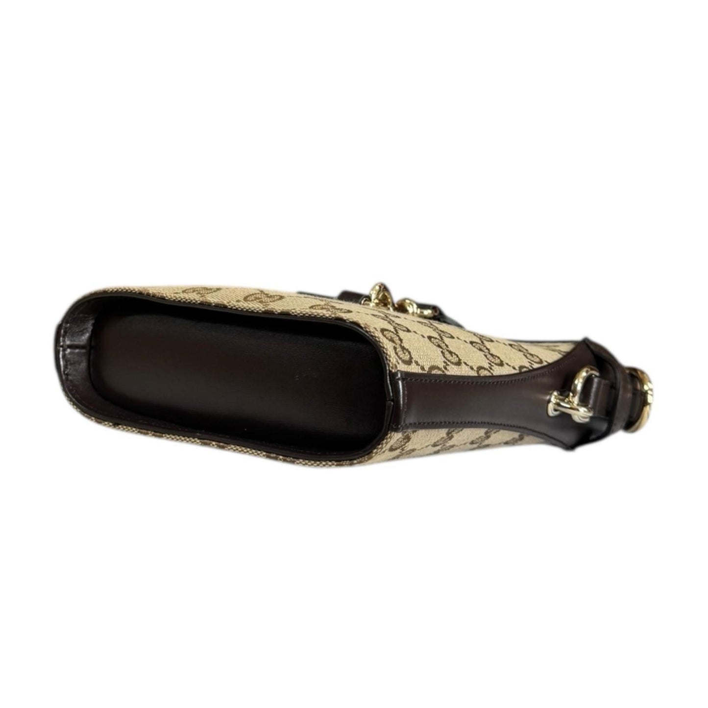 Gucci Beige Gg Supreme Canvas Leather Shoulder Bag ( )