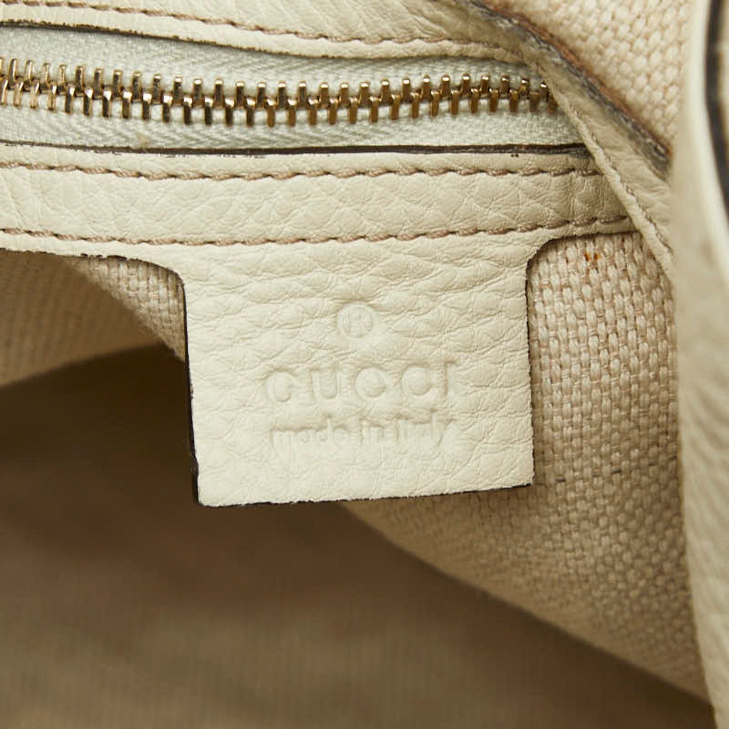 Gucci Gg Canvas Beige Ivory Gg Canvas Leather Handbag Shoulder Bag ( )