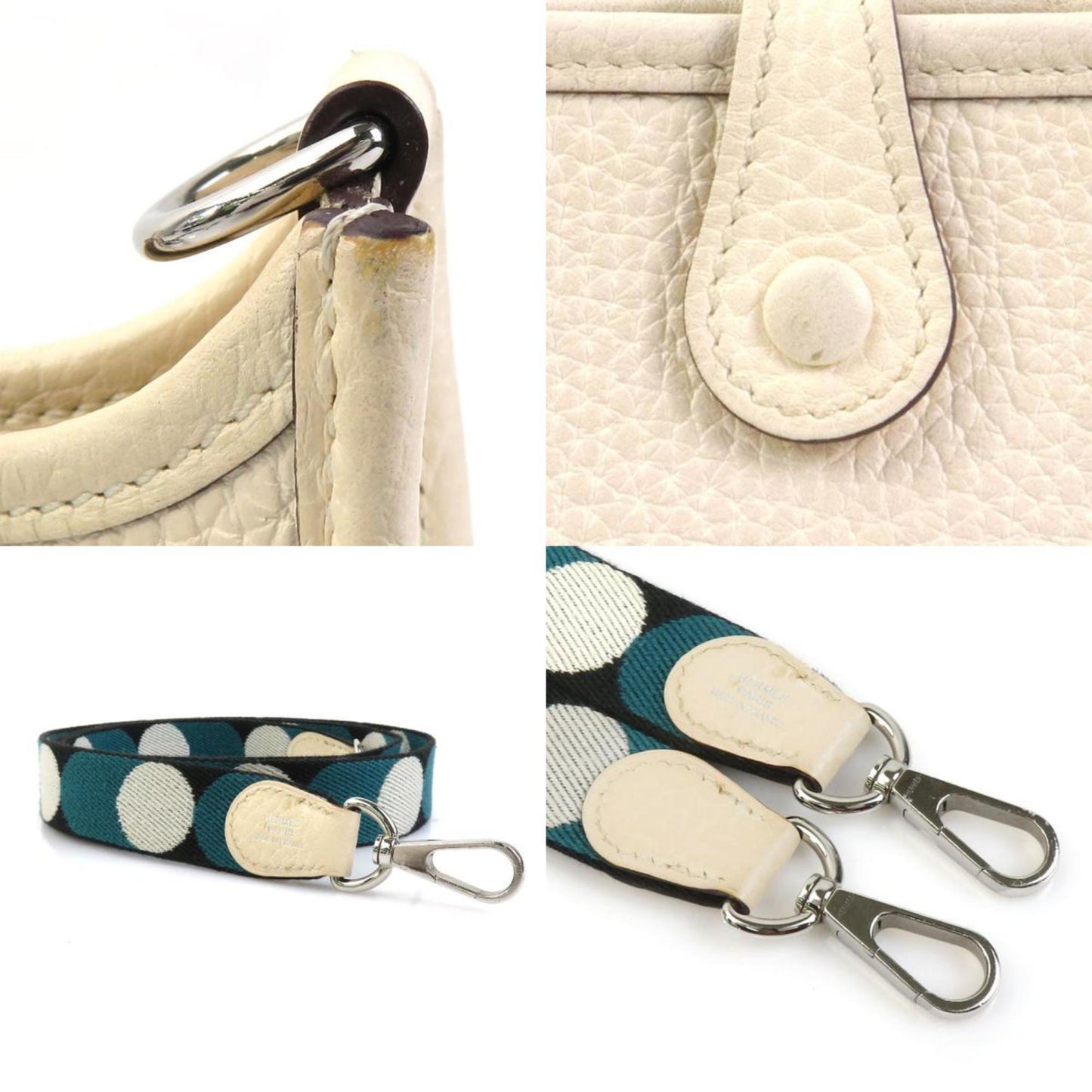 Hermes Taurillon Clemence Leather Shoulder Bag ( )