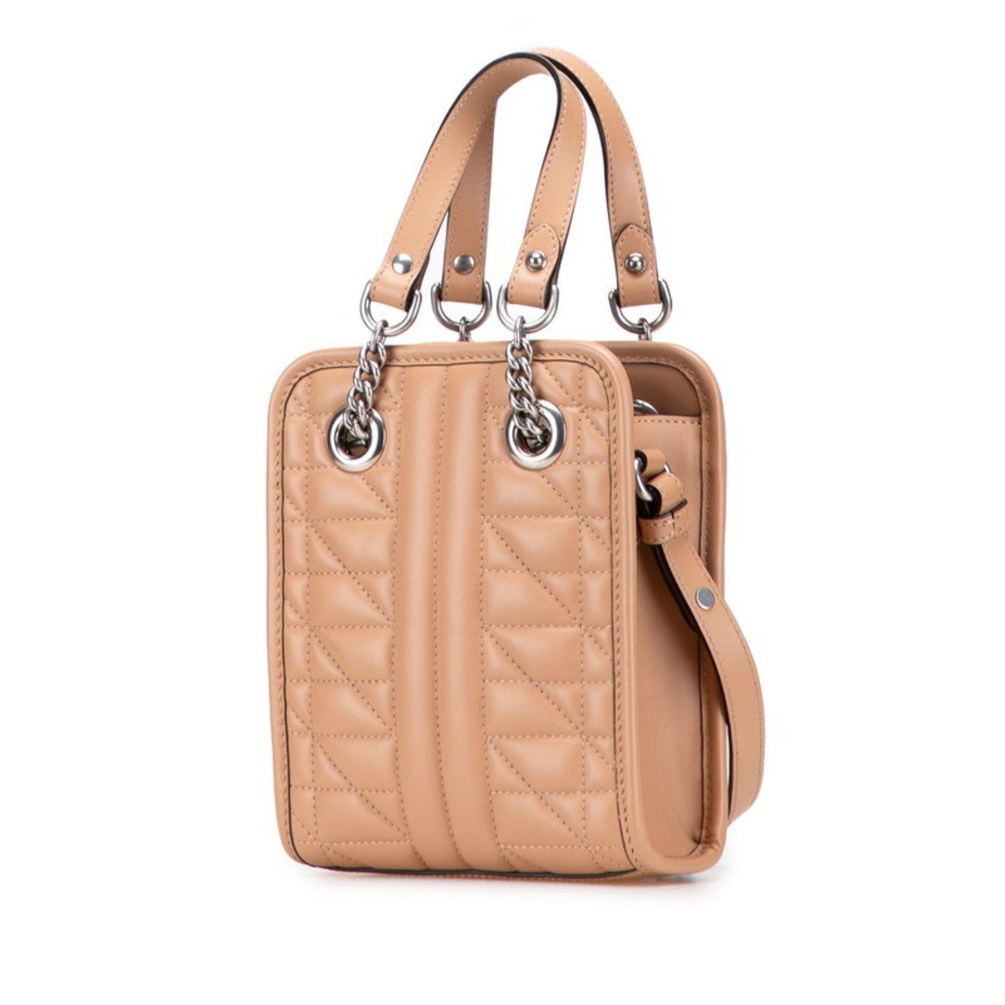 Gucci Beige Leather Handbag Shoulder Bag ( )