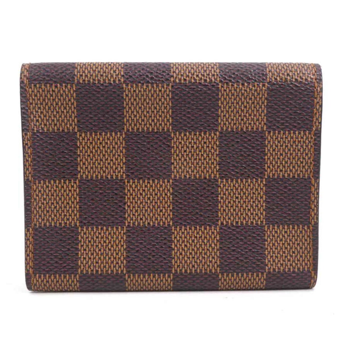 LOUIS VUITTON Card Case Damier Anvelop Carte de Visite Canvas Brown Unisex N62920