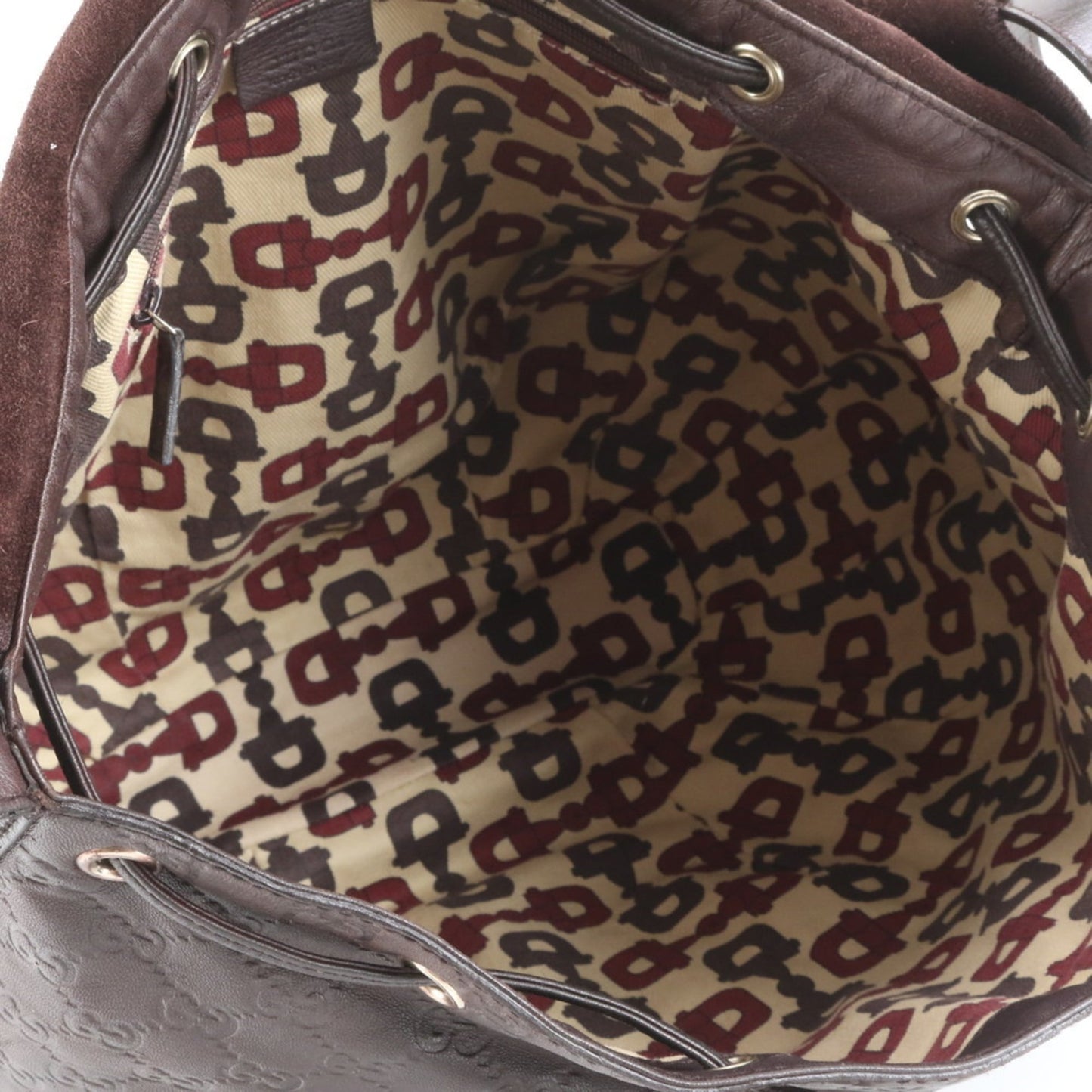 Gucci Brown Leather Shoulder Bag ( )