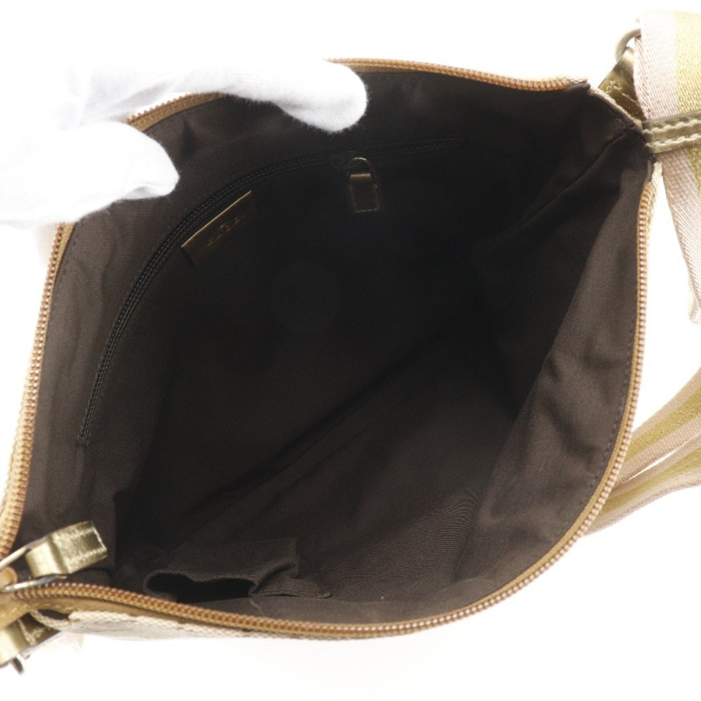 Gucci Gg Canvas Beige Gg Canvas Shoulder Bag ( )