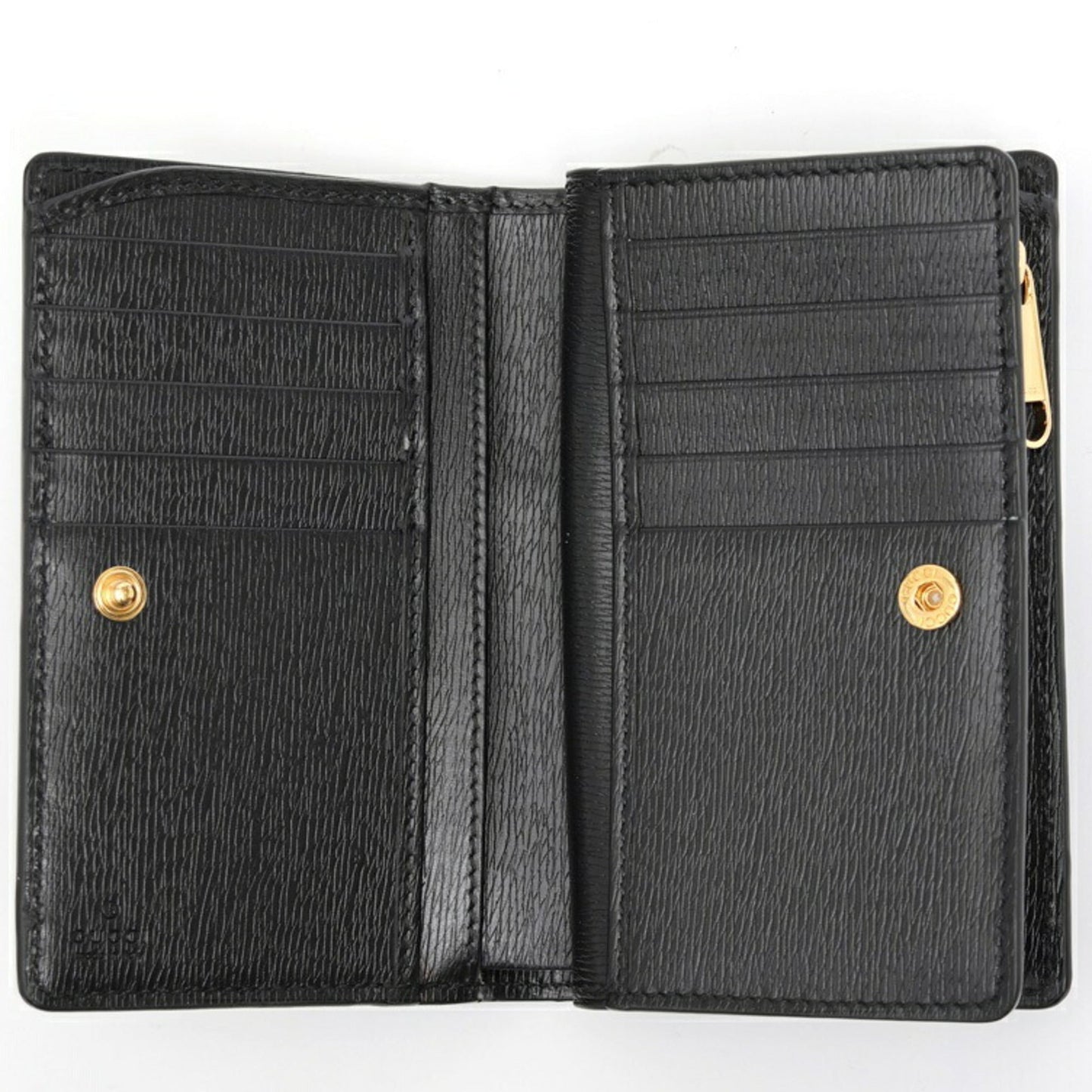 Gucci Black Leather Wallet (Bi-Fold) ( )