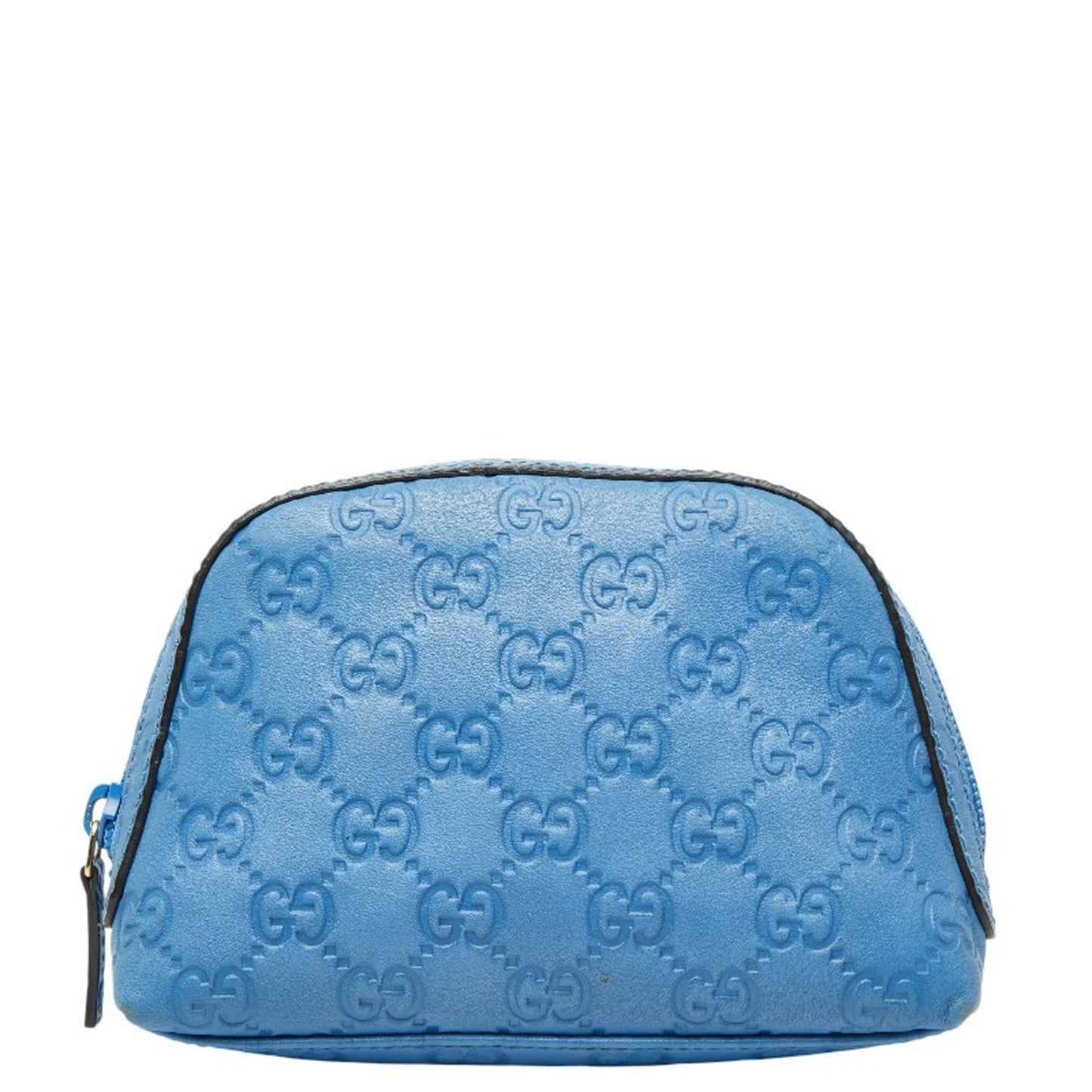 Gucci Blue Leather Pouch ( )