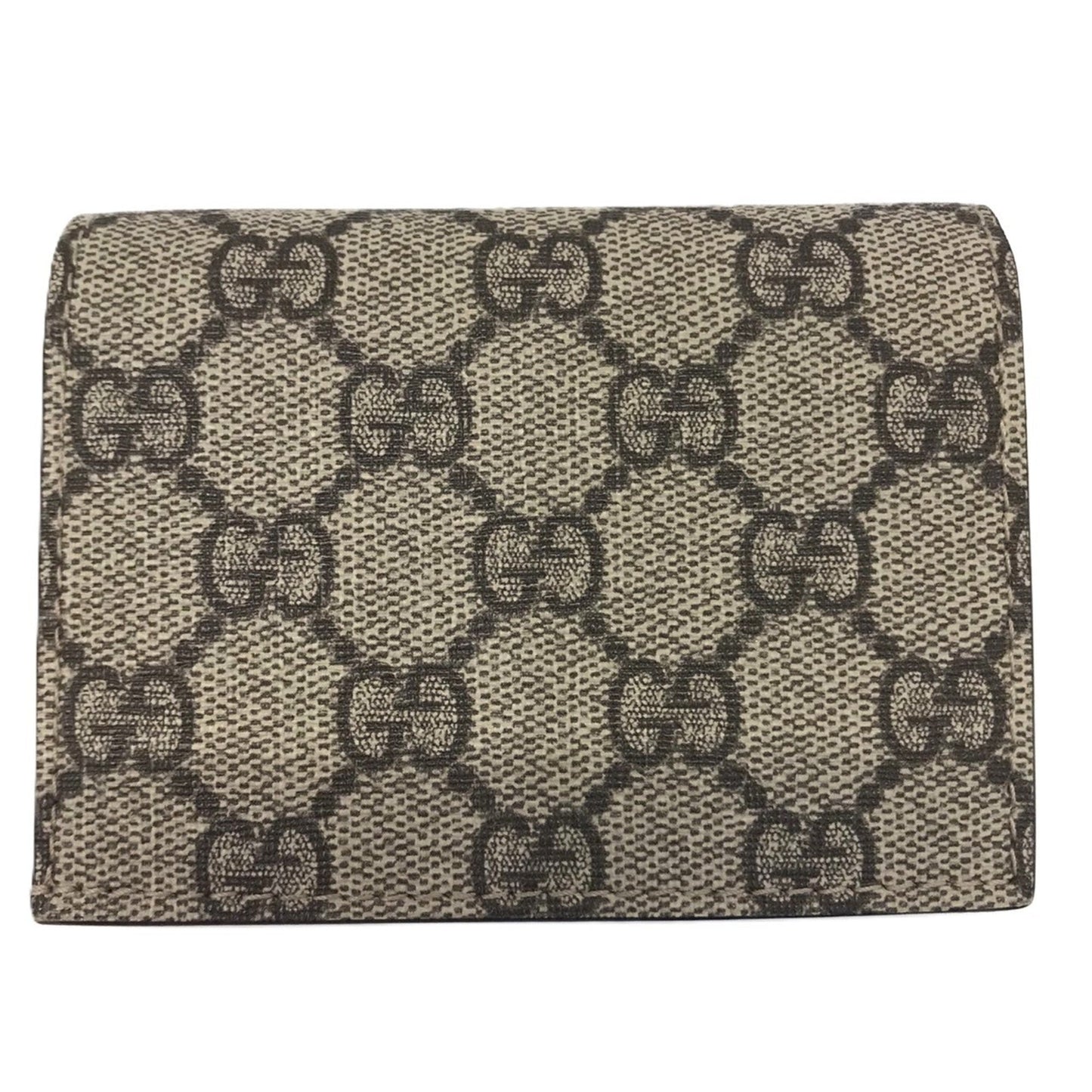 Gucci Gg Supreme Beige Gg Supreme Wallet (Bi-Fold) ( )