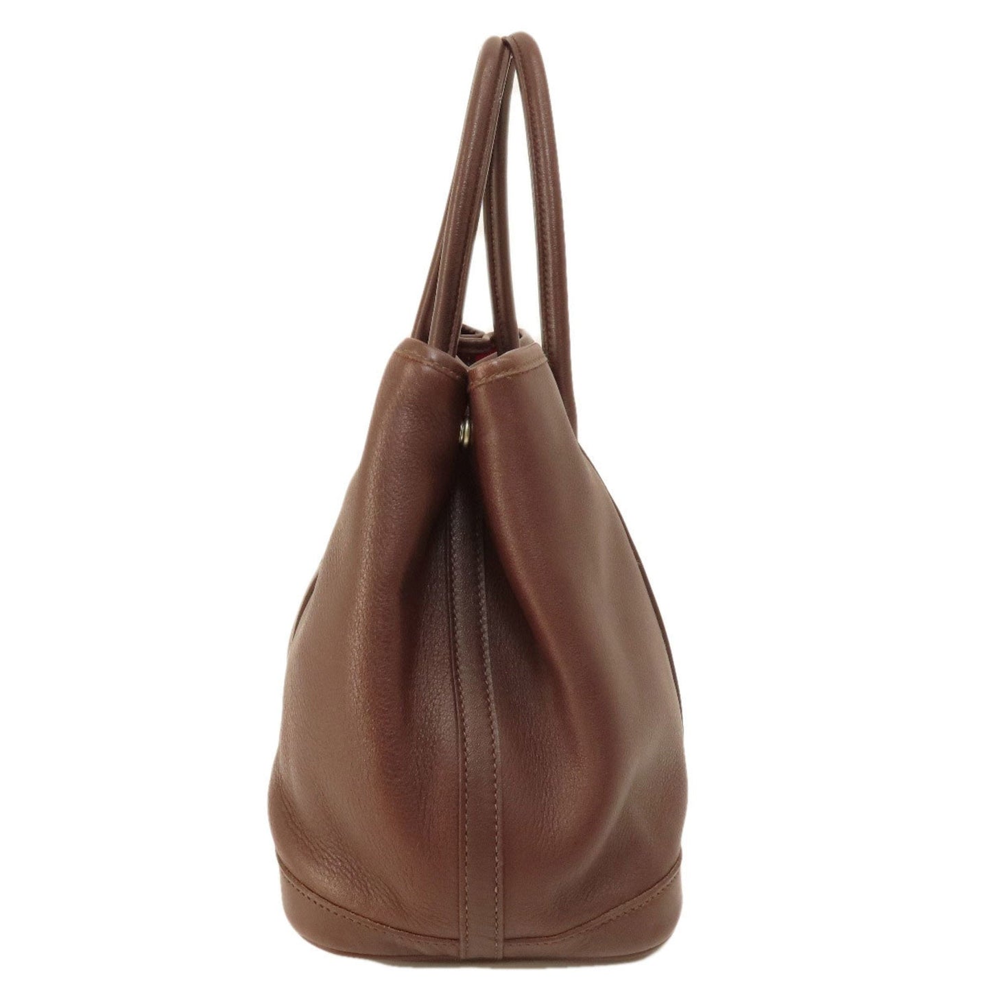 Hermes Brown Swift Leather Tote Bag ( )