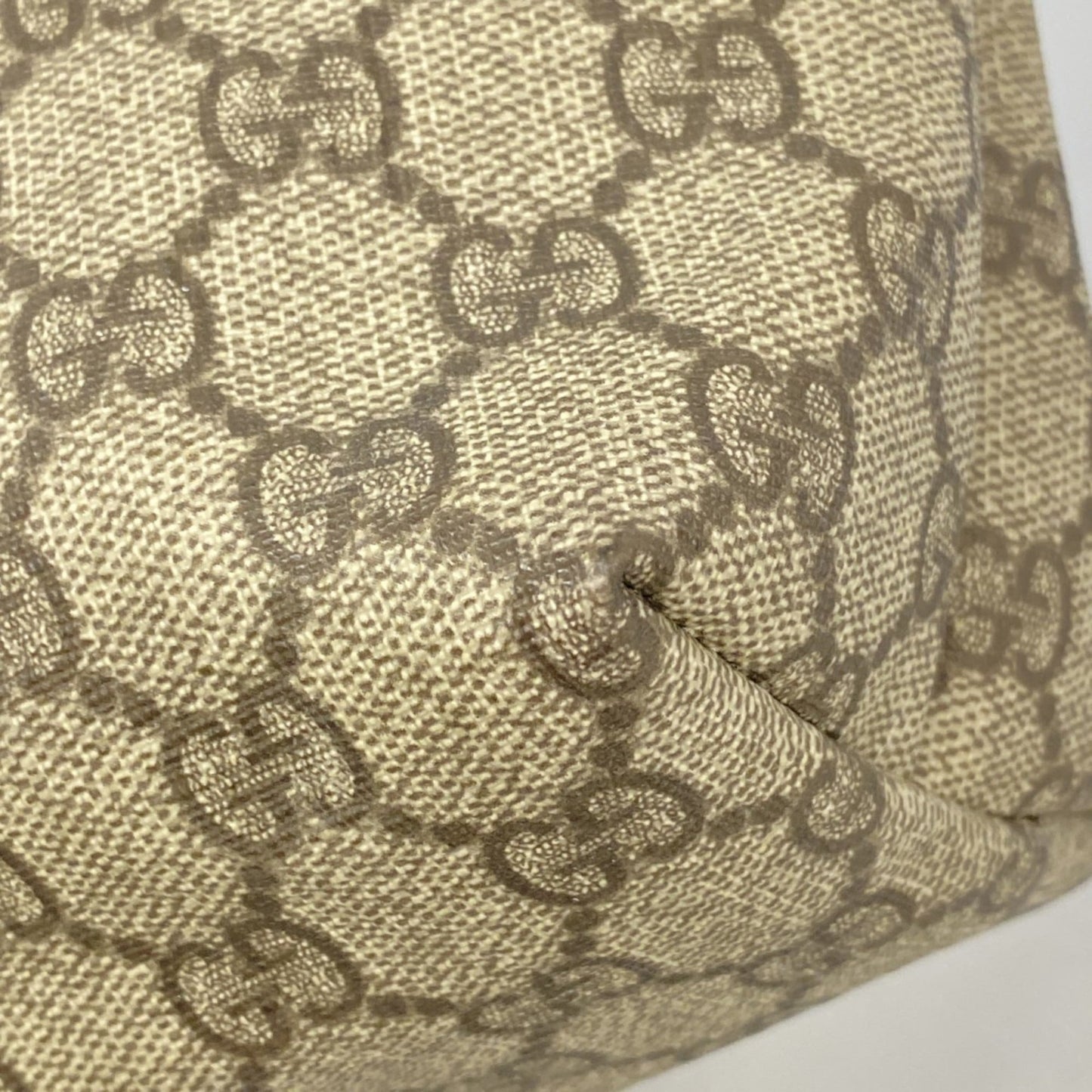 Gucci Beige Pvc Tote Bag ( )