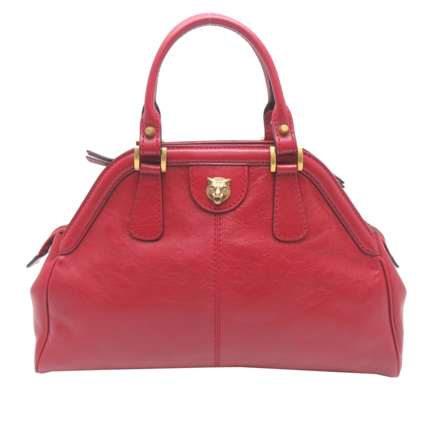 Gucci Red Color Leather Handbag ( )