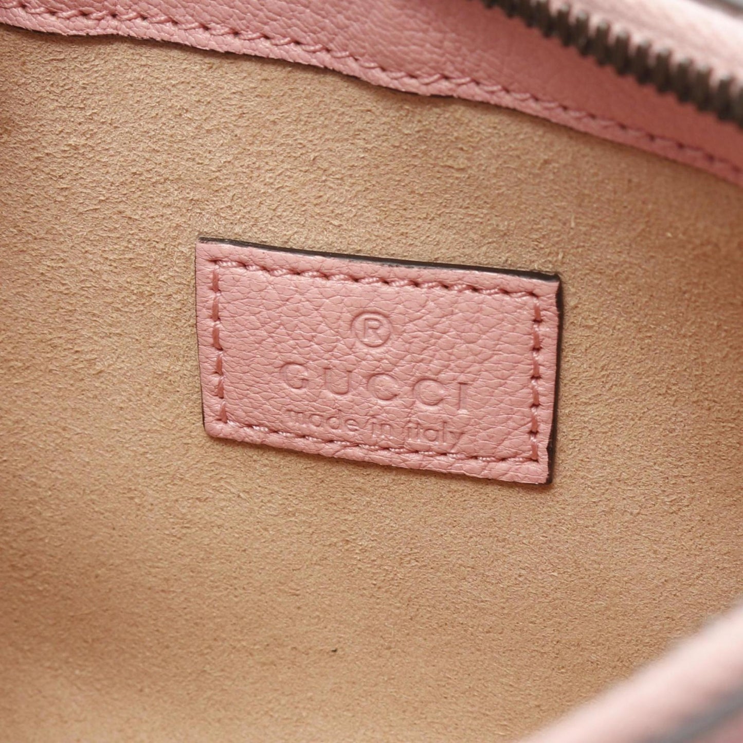 Gucci Pink Leather Handbag ( )