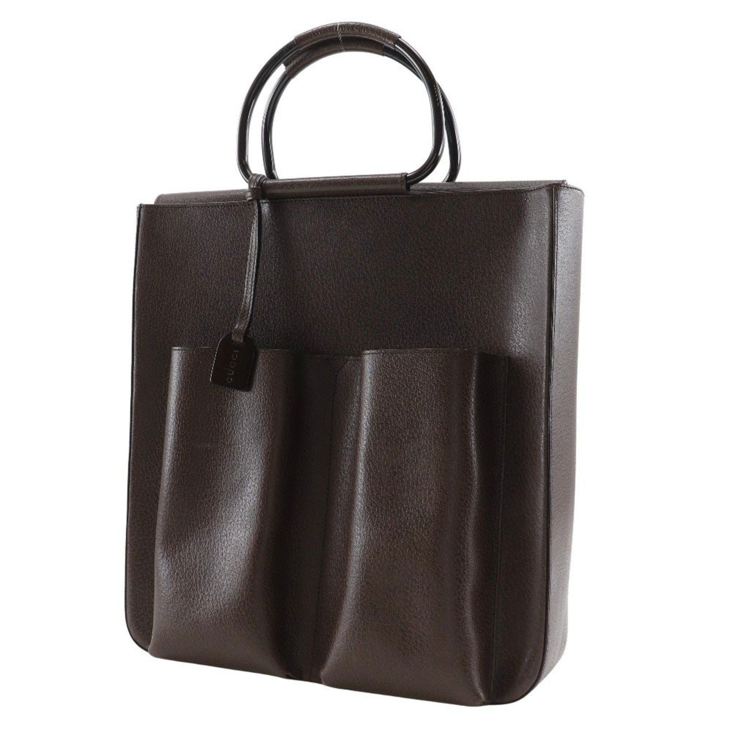 Gucci Brown Leather Handbag ( )