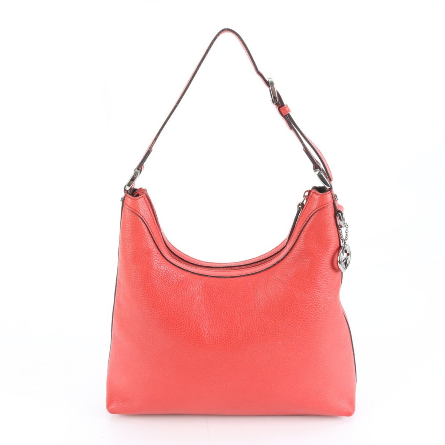 Gucci Red Color Leather Shoulder Bag ( )