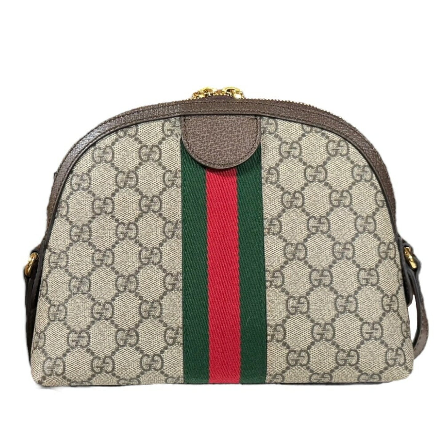 Gucci Ophidia Beige Brown Gg Supreme Shoulder Bag ( )
