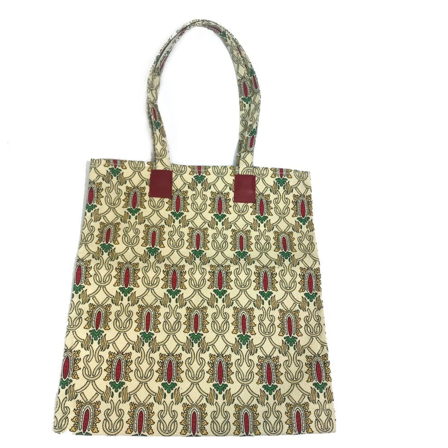 Gucci Multi-Color Canvas Shoulder Bag Tote Bag ( )