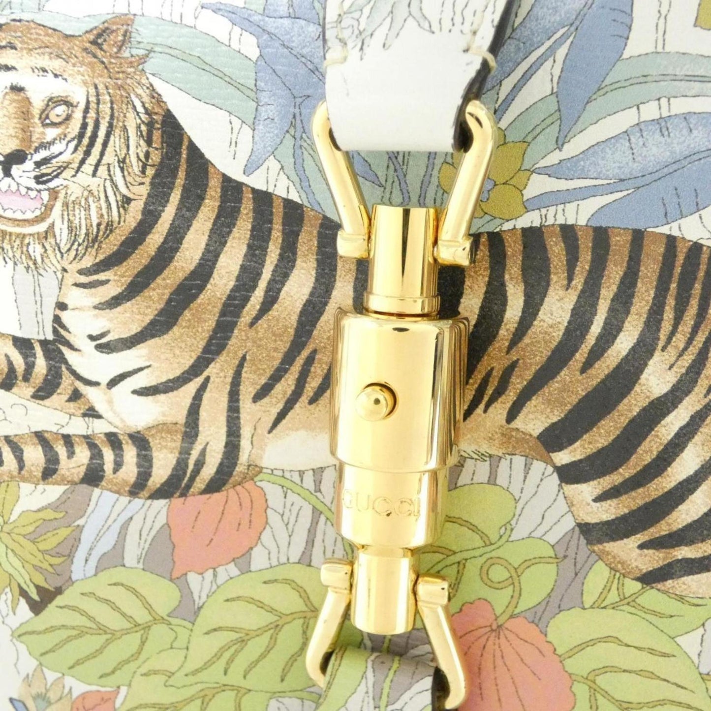Gucci Off-White Leather Shoulder Bag ( )