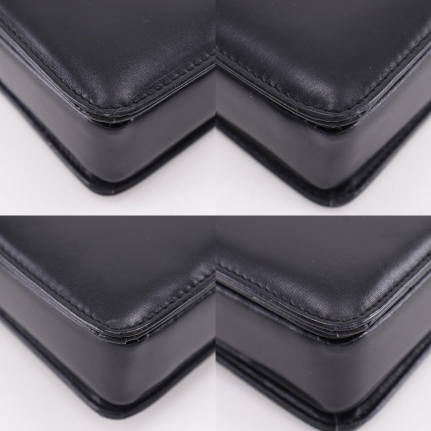 Gucci Black Leather Shoulder Bag ( )