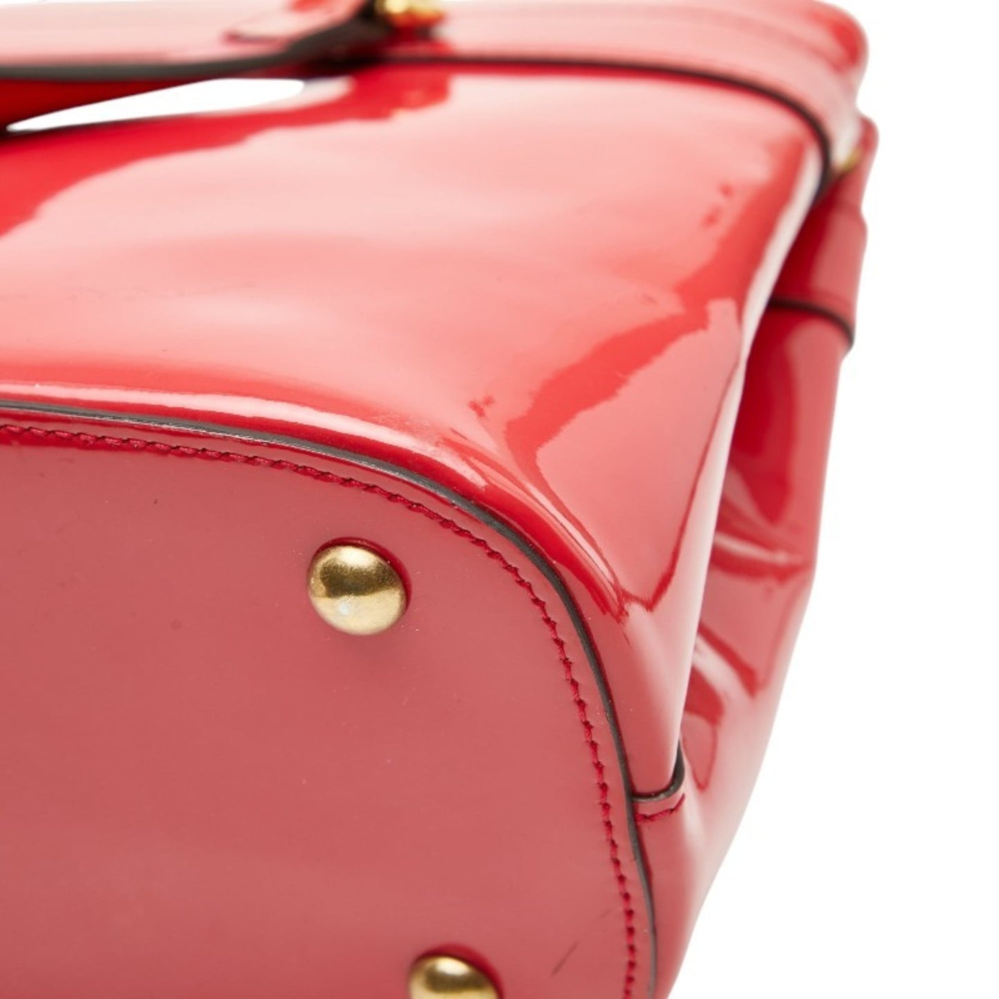 Gucci Pink Patent Leather Handbag ( )