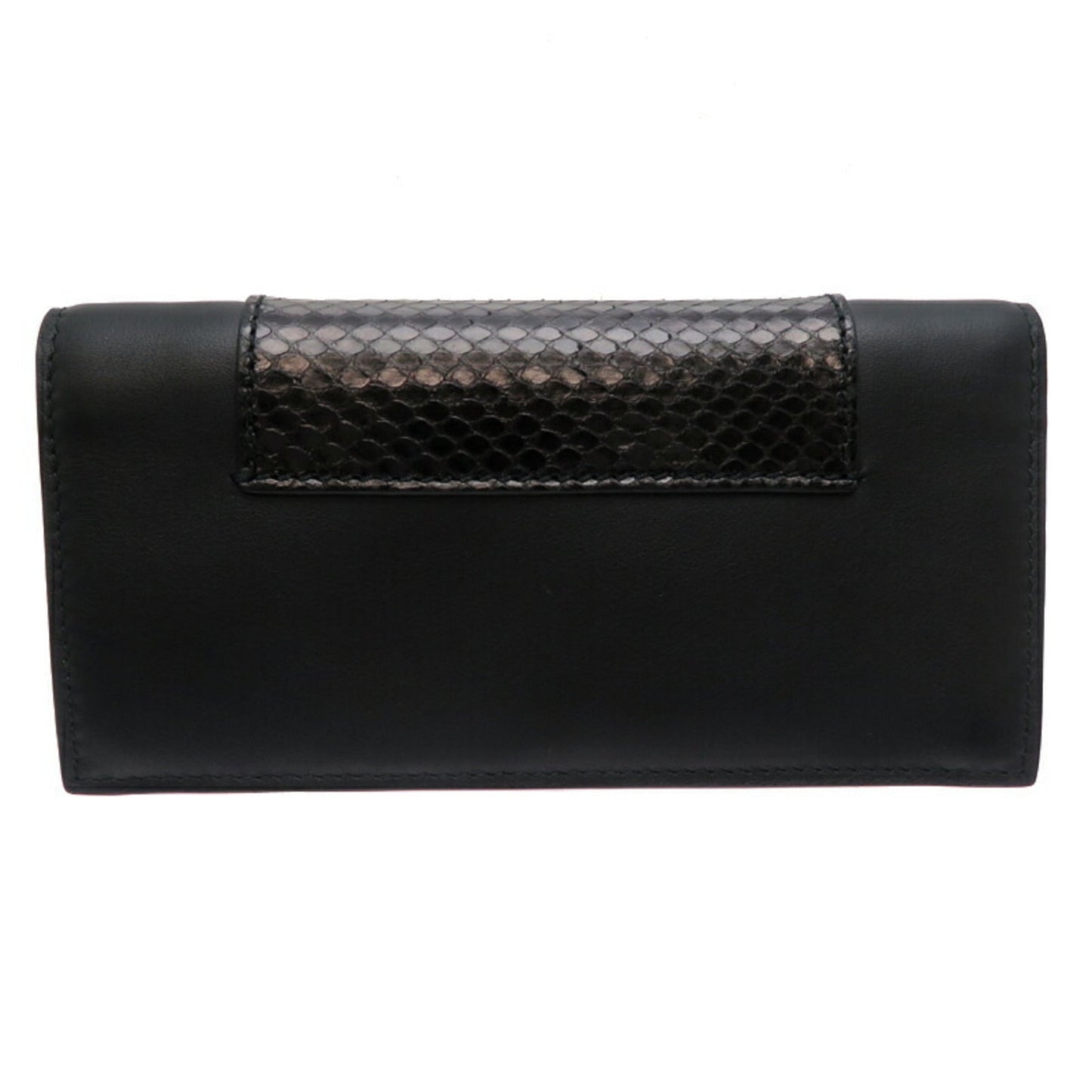 Gucci Black Leather Long Wallet (Bi-Fold) ( )