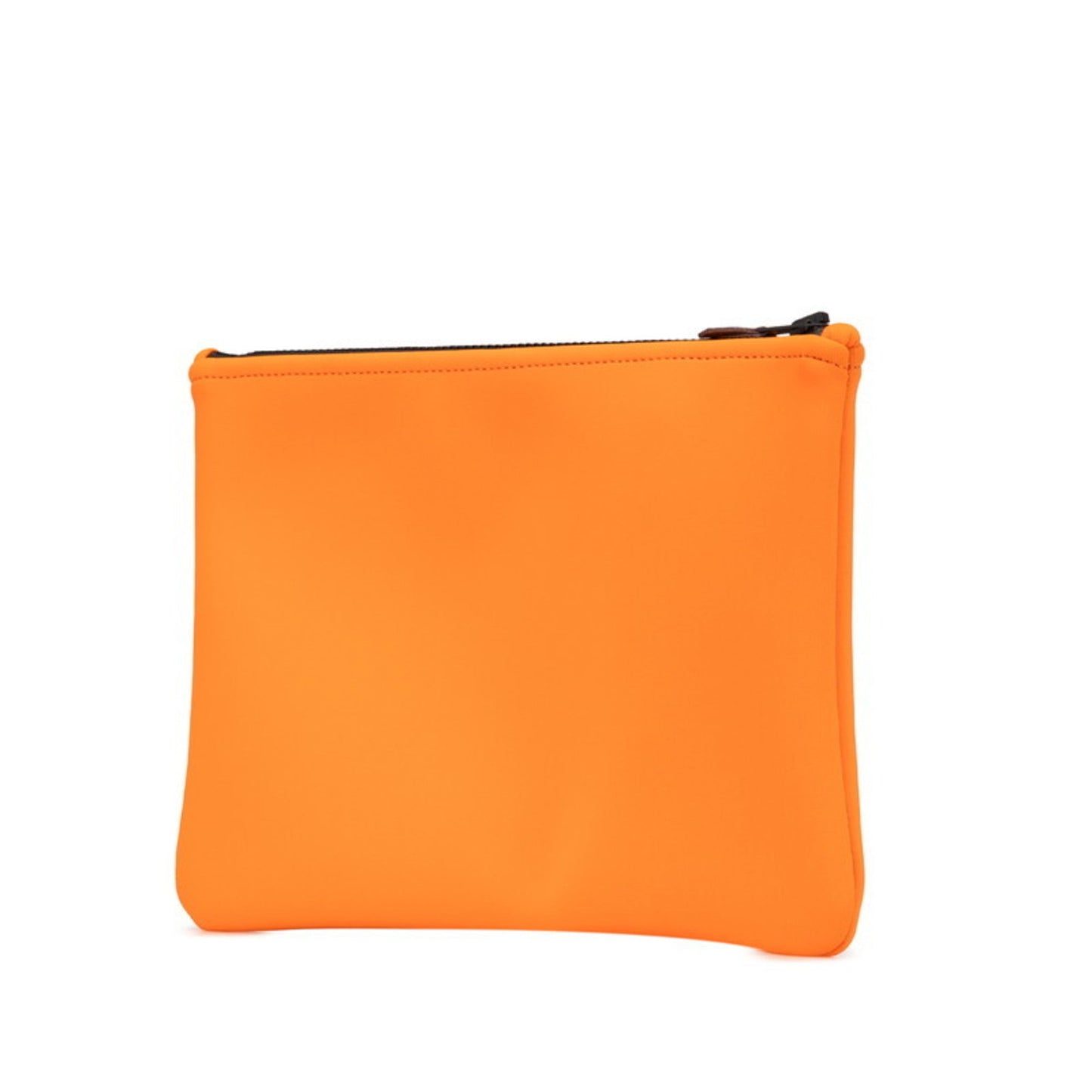 Hermes Orange Polyamide Clutch Bag Pouch ( )