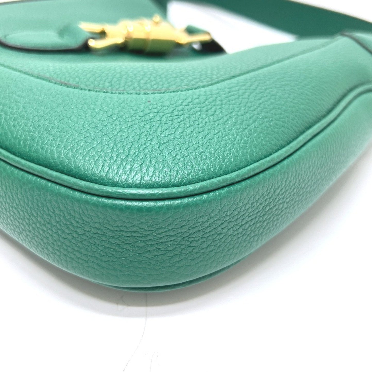 Gucci Green Leather Shoulder Bag ( )
