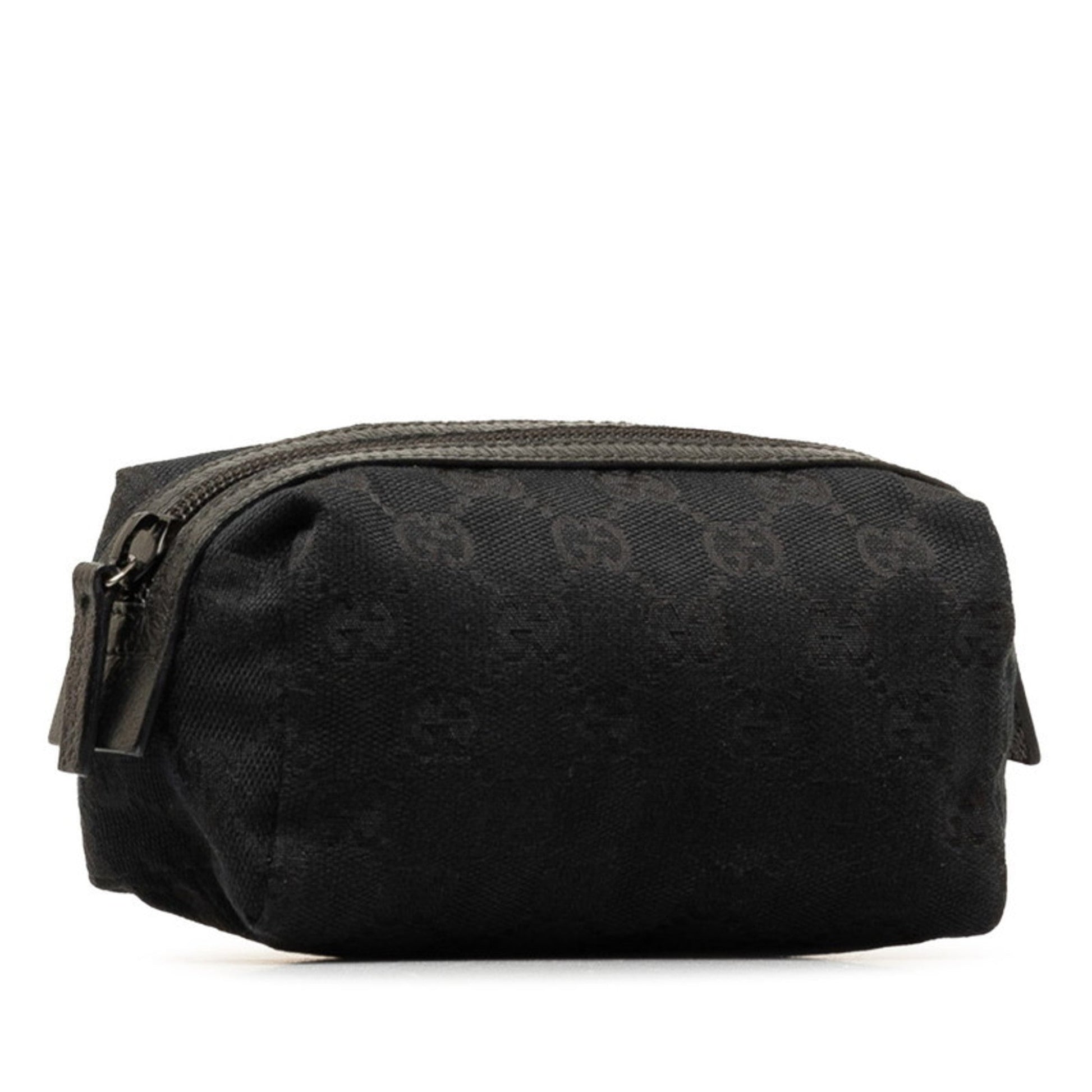 Gucci Leather Canvas Clutch