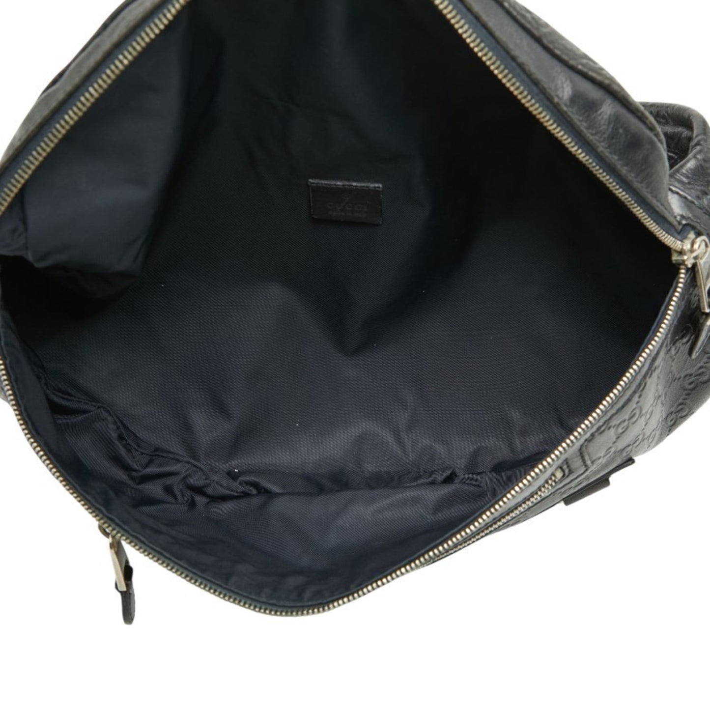 Gucci Black Leather Sling Bag ( )