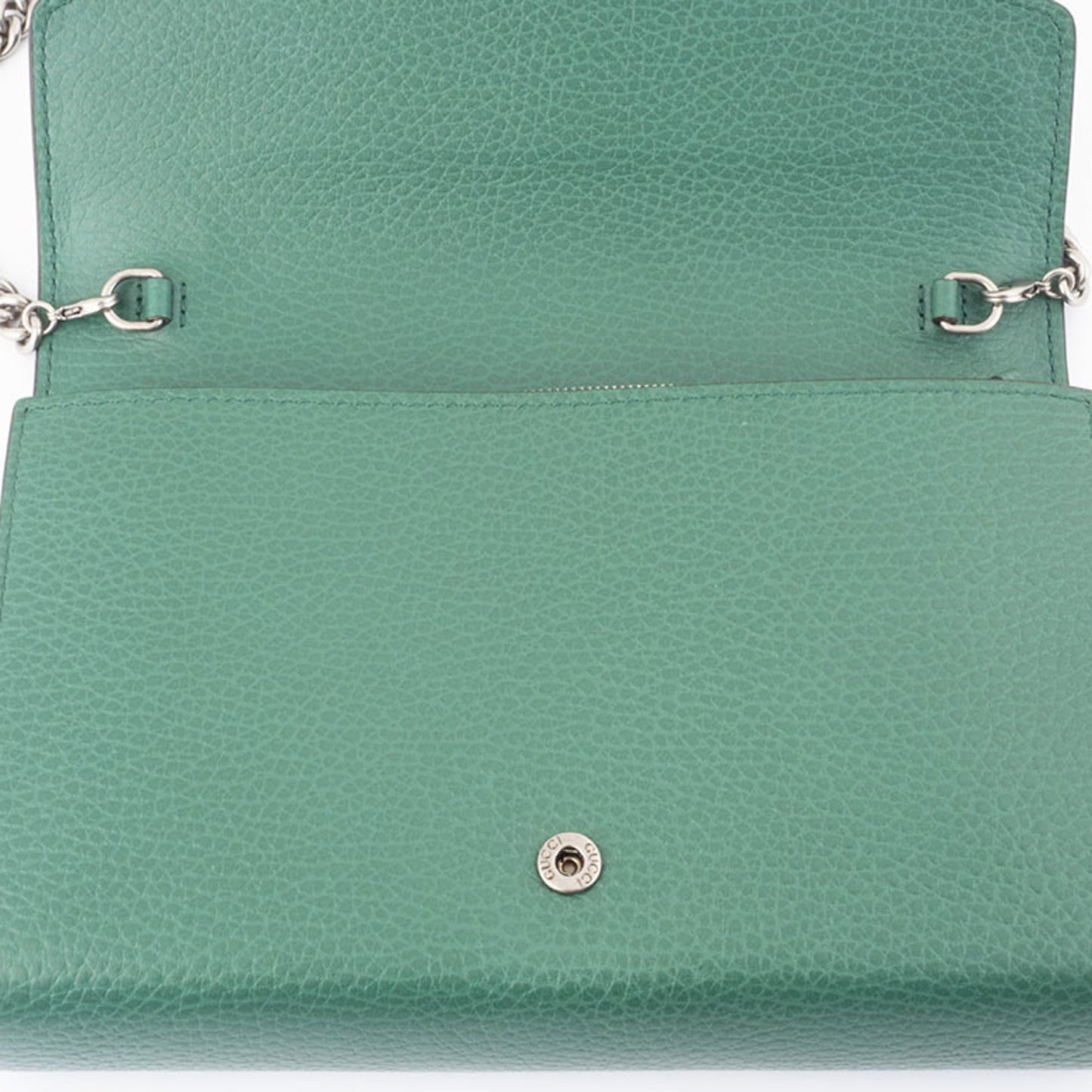 Gucci Green Leather Shoulder Bag ( )