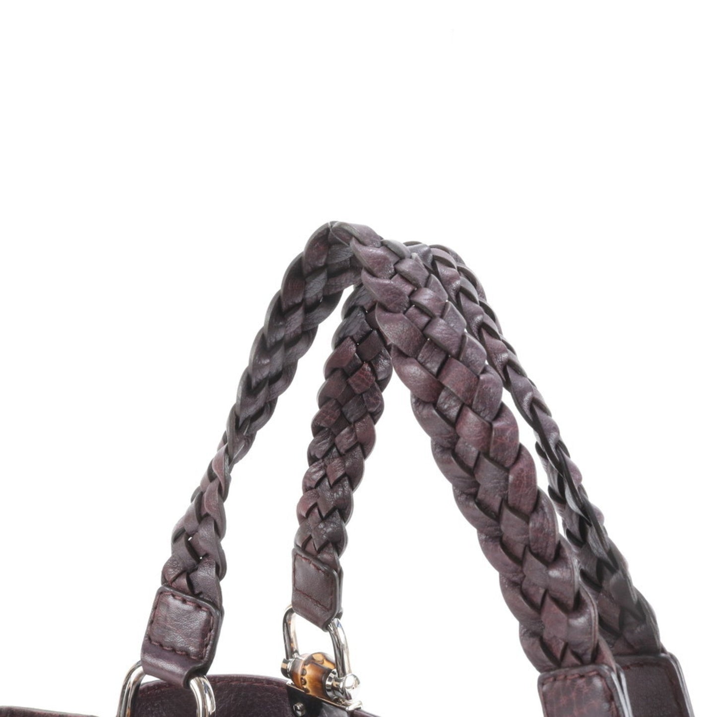 Gucci Purple Leather Tote Bag ( )