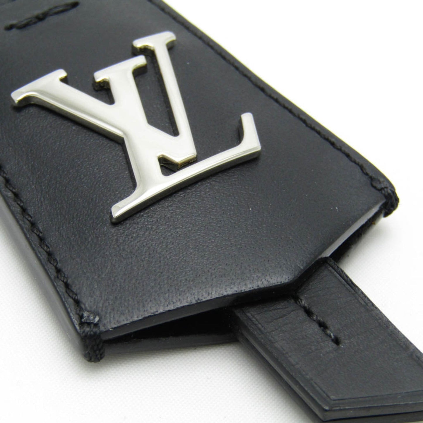 LOUIS VUITTON Cloche Cles Key Holder M68020 Keyring [Black,Silver]