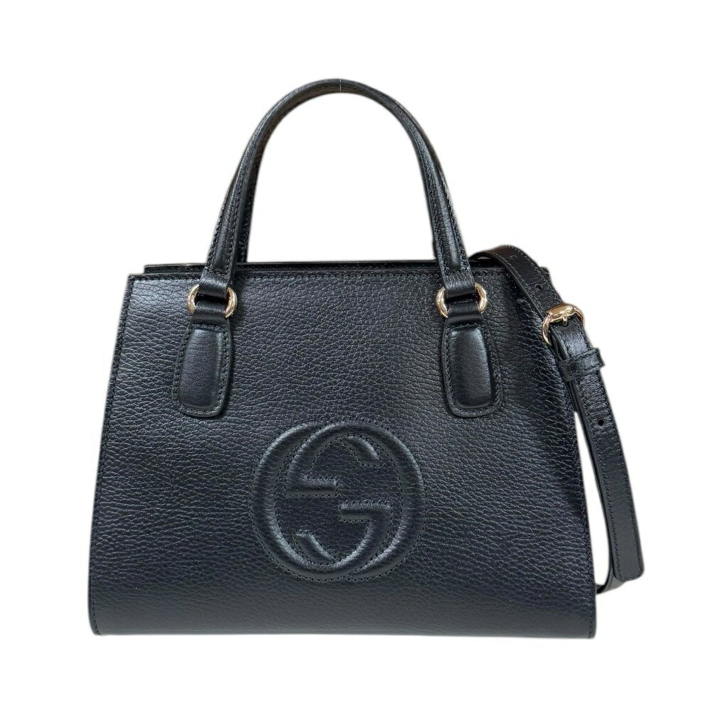 Gucci Soho Black Leather Shoulder Bag ( )
